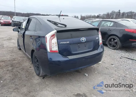 2012 Toyota Prius Two from USA, damaged, VIN JTDKN3DU5C1533761
